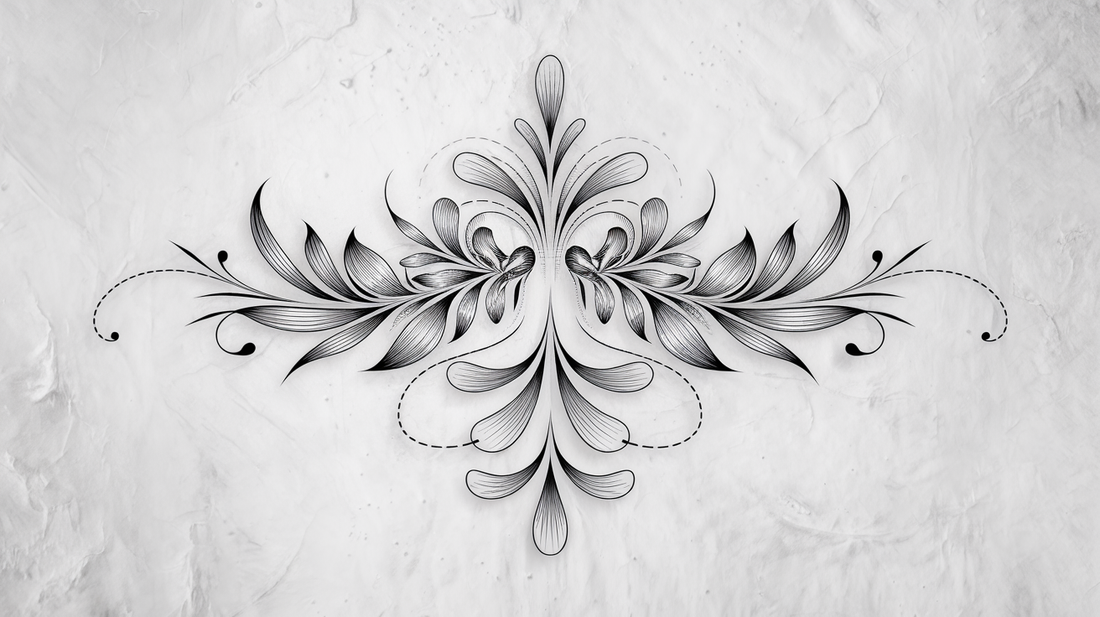 Elbow tattoo design