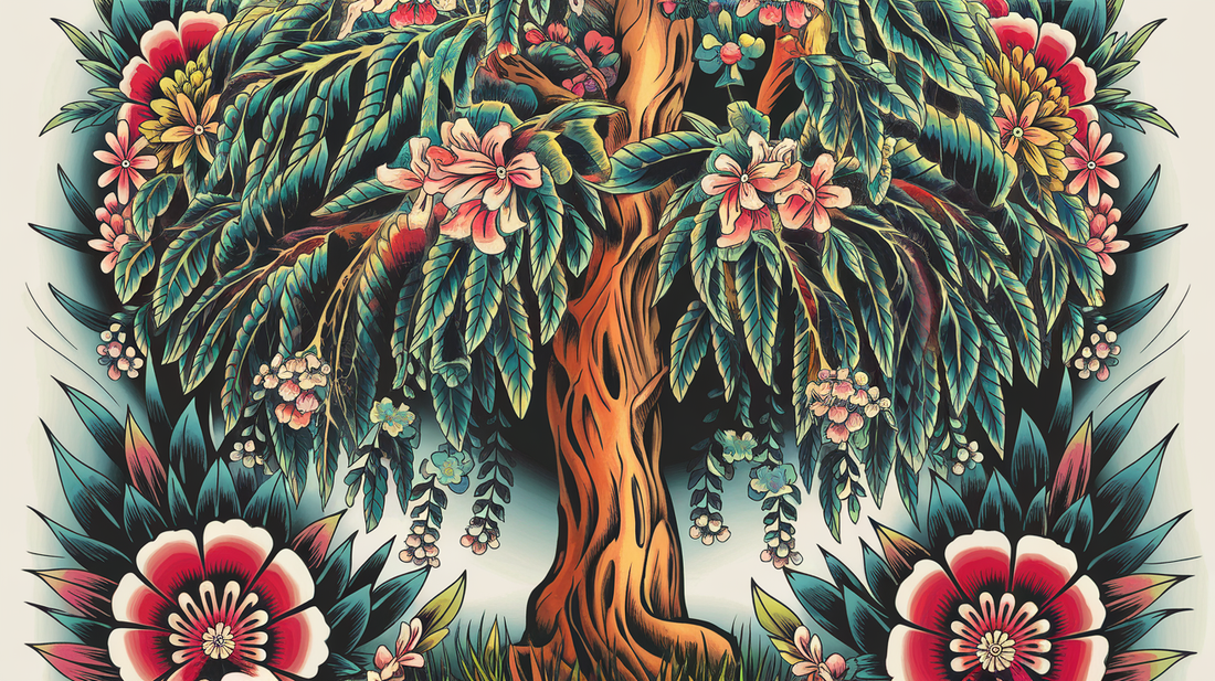 71 Spiritually Meaningful Ideas For Willow Tree Tattoos That Are Promising For Internal Growth