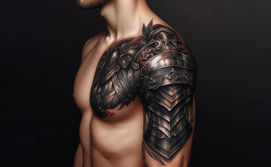 60 Heroic Armor Tattoo Ideas To Ignite The Warrior Spirit In You