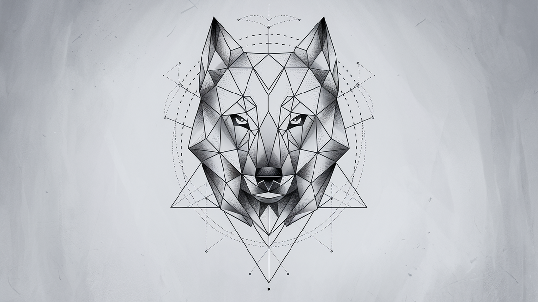 Geometric Wolf Tattoos: Meaning and Design Ideas