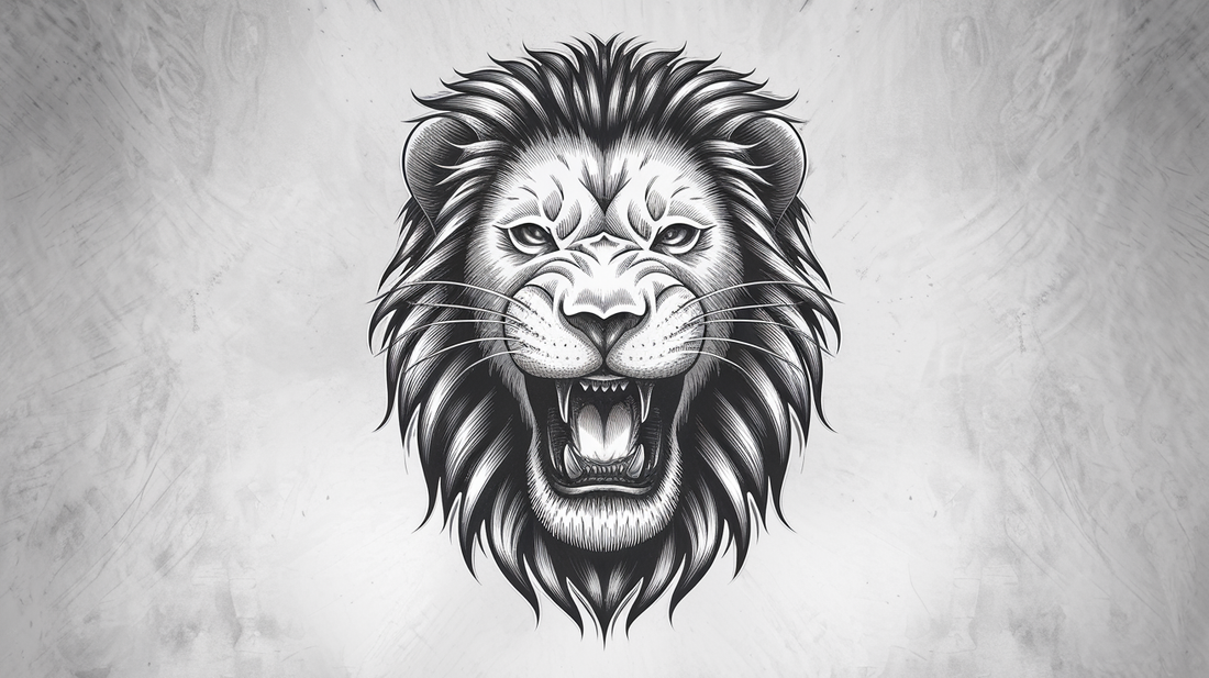 Lion tattoo design