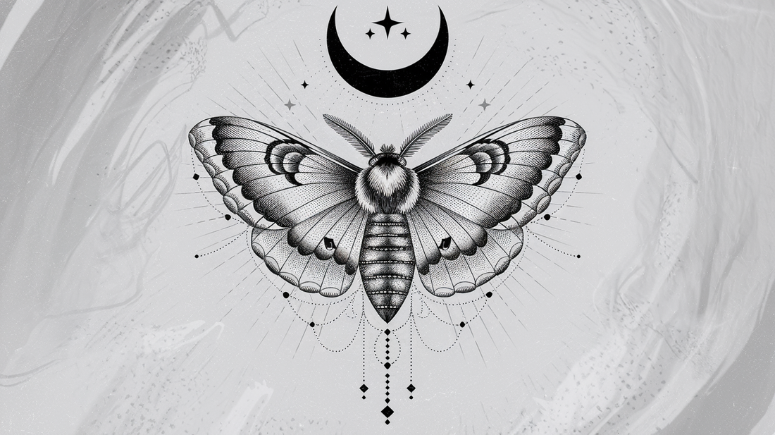 Moth and Moon Tattoos: Meaning, Symbolism, and Ideas