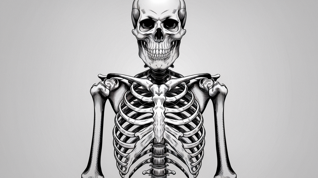 Skeleton tattoo design