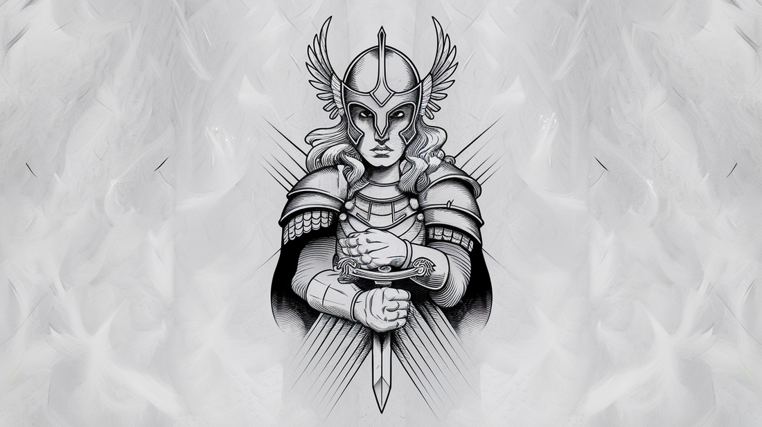 Valkyrie tattoo design